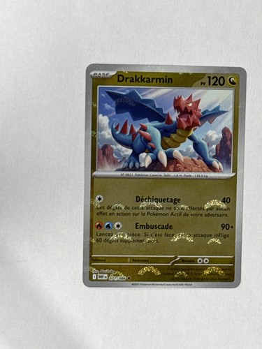 Carte pokémon drakkarmin - pokémon,