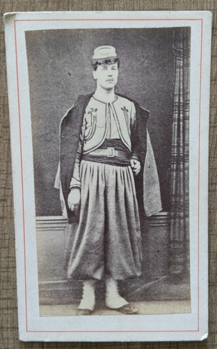 Cdv zouaves pontificaux - cdv,