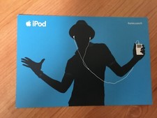 Carte publicitaire iPod /
