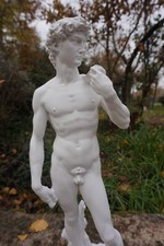 4287  PROMO  FIGURINE STATUETTE REPRODUCTION  DAVID MICHEL  ANGE  STYLE GM 39 CM