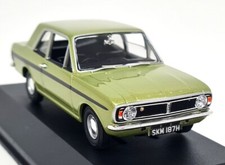 Vanguards 1/43 - Lotus Ford Cortina MK2 Fern Green Diecast Scale Model Car
