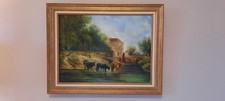 ANCIEN TABLEAU ANIMALIER -