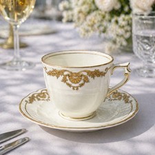 Tasse à café + soucoupe -