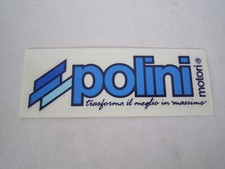 AUTOCOLLANT STICKERS VINTAGE POLINI MOTORI TRANSFORMA IL MEGLIO IN MASSIMO