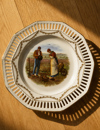 Lot assiettes anciennes - lot, 5