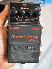 Boss metal zone guitar - boss, mt-2