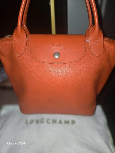 Longchamp pliage cuir small - longchamp,