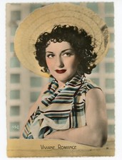 CARTE-PHOTO CP photographie, Star Viviane ROMANCE