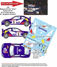 DECALS 1/18 REF 0142 RENAULT