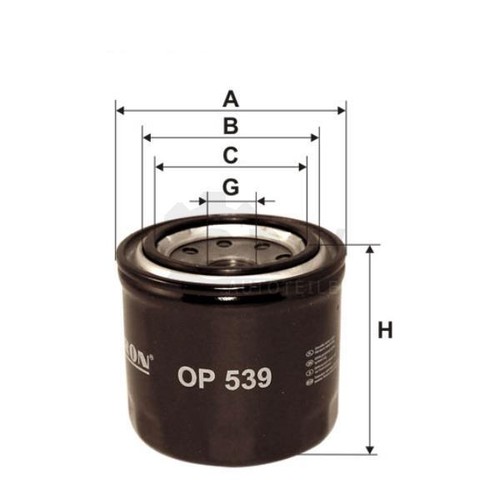 Filtron filtre huile - filtre,