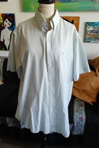 Chemise manche courte bleu - manche,