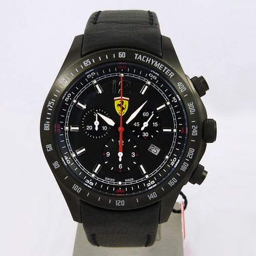 Chronographe noir complet
