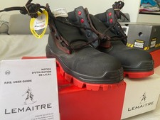 Chaussures de sécurité Lemaitre VARADERO(noir/rouge) - Taille 35 - Neuves