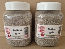 DECAPOD Ref 7033- Lot de 2 Ballast Gris - 2x500ml - Ech 1/43ème - Neuf - Lot 83