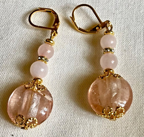 Boucles perles verre de - 🌟,