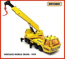 Grue miniature MATCHBOX superkings HERCULES MOBILE CRANE - 1974 model K-12 K-113