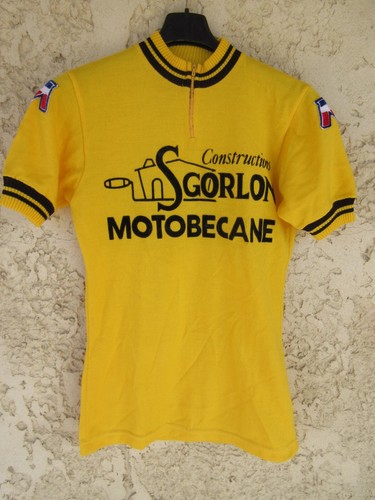 Maillot cycliste motobecane - maillot,