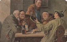 Ancienne carte d'artiste Degi