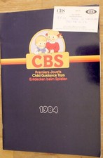 CBS CATALOGUE 1984 JOUETS ANCIENS PREMIERS JOUETS RUE SESAME SCHTROUMPFS