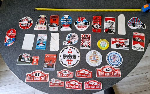 Lot autocollants grand - de, 30