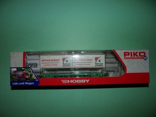 Piko wagon plat court - piko,