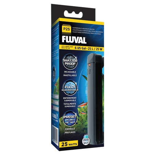 Fluval p25 chauffage - fluval,