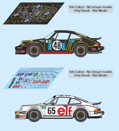 Decals porsche 934 - porsche, le