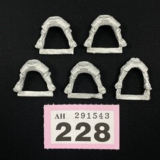 5 Métal Chevalier Jambes Pièces Pistoliers Empire Impérial Warhammer The Monde