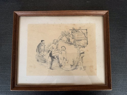 Gravure xixe curiosa - -,
