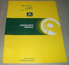 John Deere 108 111 Gazon