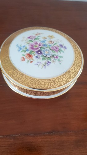 Grande bonbonnière ronde - , en