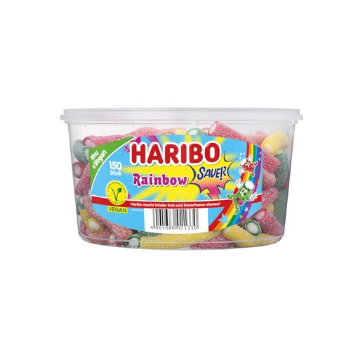 Haribo rainbow sucs jus 150 - sucs,