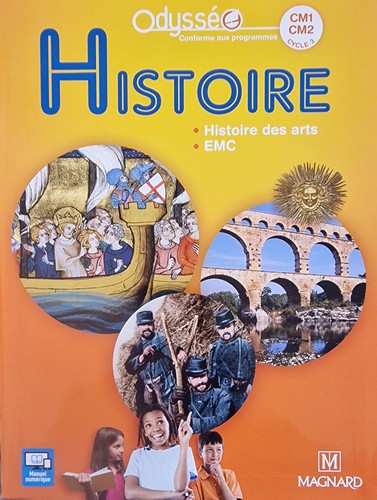 Odysséo histoire cm1 cm2 - histoire, cm1-cm2