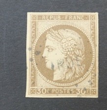 Timbre Colonies Generales Inde