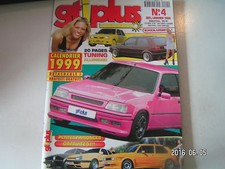 ** GTI plus n°4 GT Turbo / Peugeot 205 / BMW 320i / Twingo / Golf III / Cox US