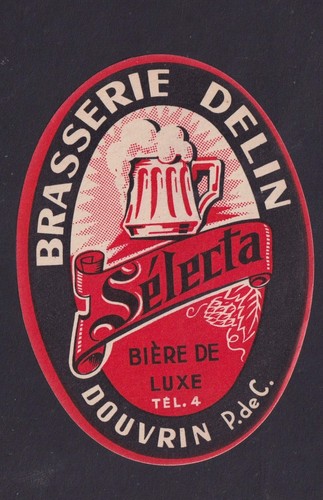 Ancienne étiquette alcool - ,