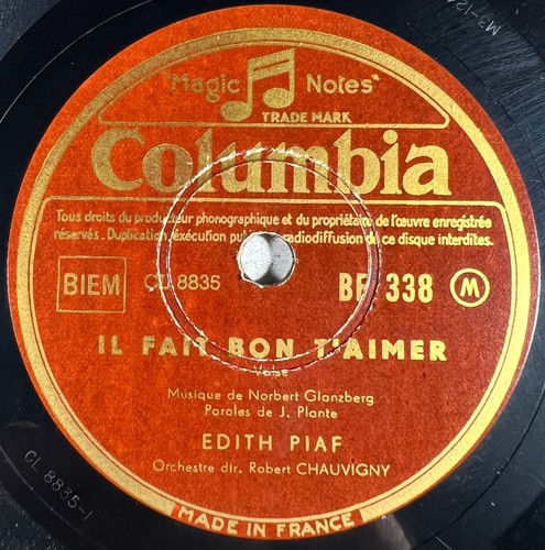 Edith piaf fait bon de - fait,