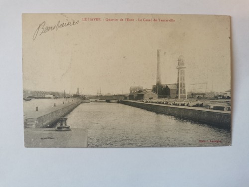 Cpa havre quartier de - 76,