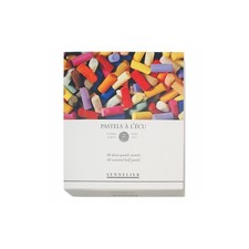 Boîte demi pastels - boîte, de