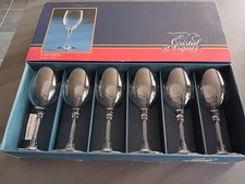 Vintage coffret 6 verre a vin Eau   cristal d'arques modele Vicomte 