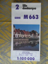Carte IGN  serie M663  2 lille