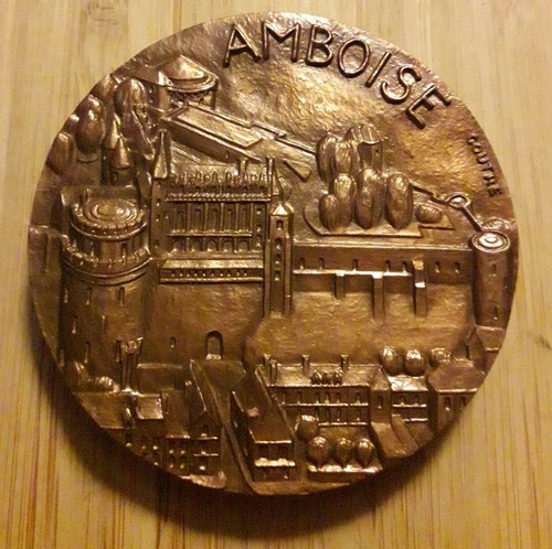 Médaille amboise charles viii - mÉdaille,
