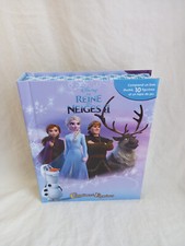 COFFRET LIVRE FIGURINE LA REINE DES NEIGES II COMPTINES ET FIGURINES DISNEY 2021