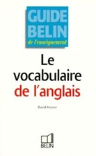 Le vocabulaire de l'anglais -