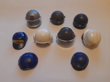 Playmobil lot differents chapeau Casque,  Casquette..... S