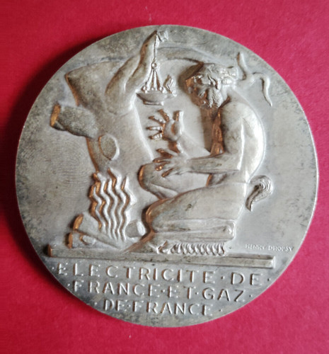 132 medaille en - medaille, relief