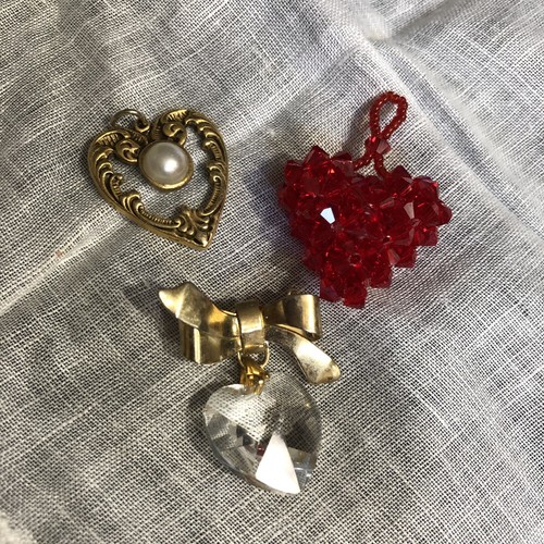 Heart jewelry crystal - heart,