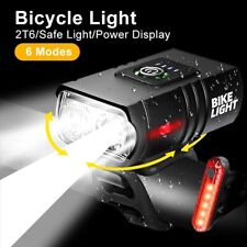 Lampe Vélo Puissante USB 1000LM Lampe Poche Accessoire Cyclisme Montagne VTT