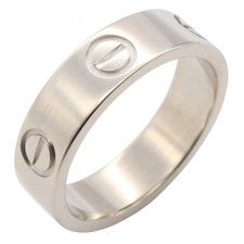 Bague CARTIER Love en or blanc