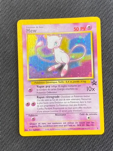 Carte pokémon mew - 9, holo